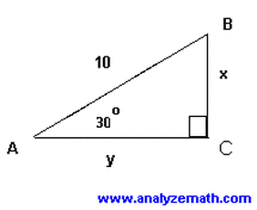 find trigonometry tenth nearest right triangle honors example round weebly